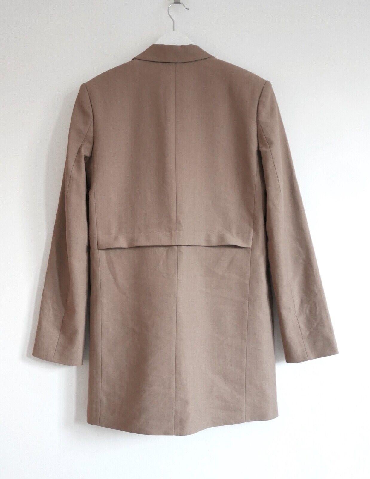 Women's Tibi Tie Front Convertible Blazer Jacket Dress For Sale