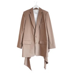 Tibi Tie Front Convertible Blazer Jacket Dress
