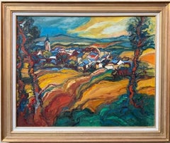 Ardenne in oro Pittura a olio su tela Espressionismo paesaggistico In magazzino