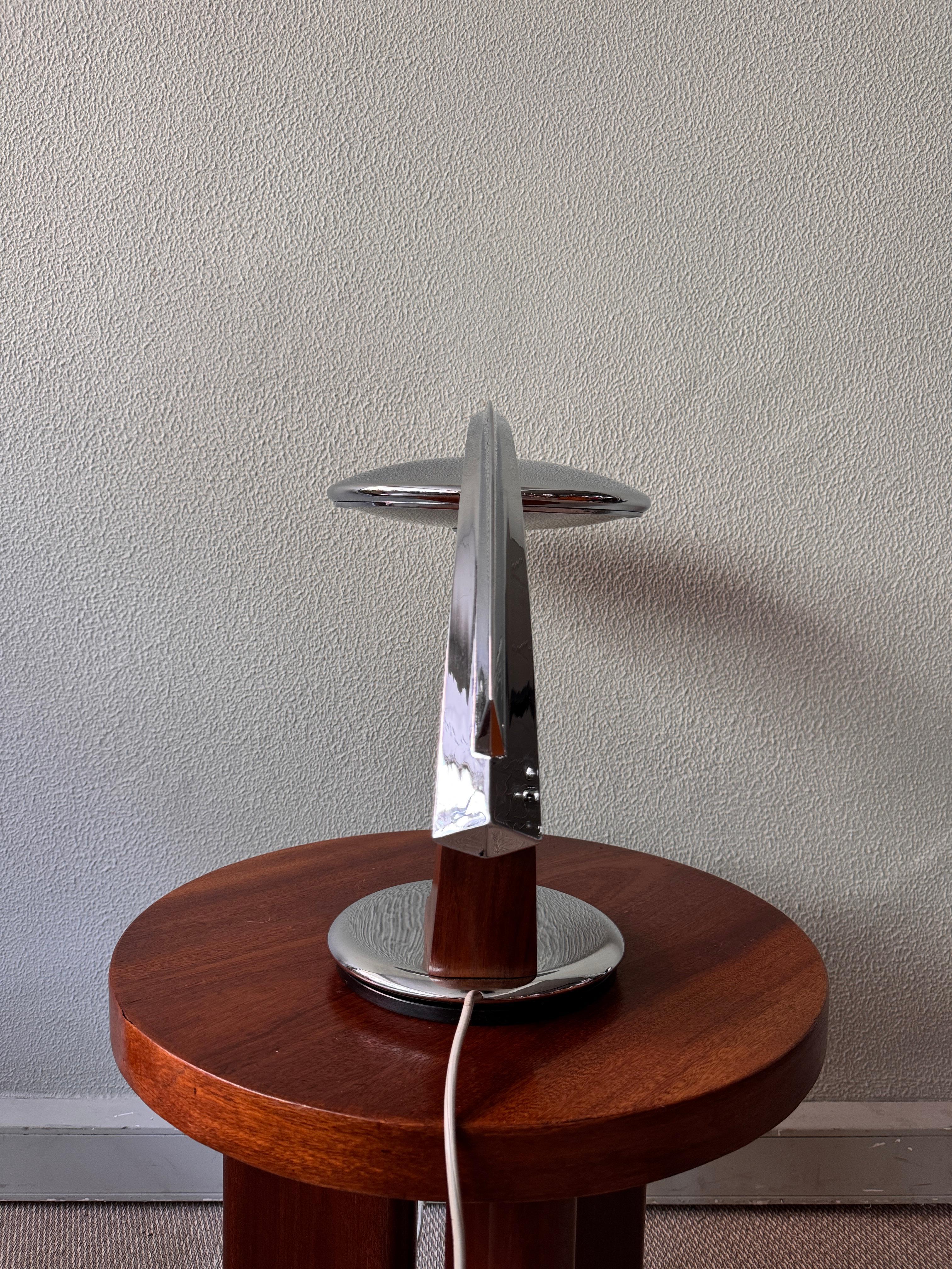 Mid-Century Chrome and Wood 