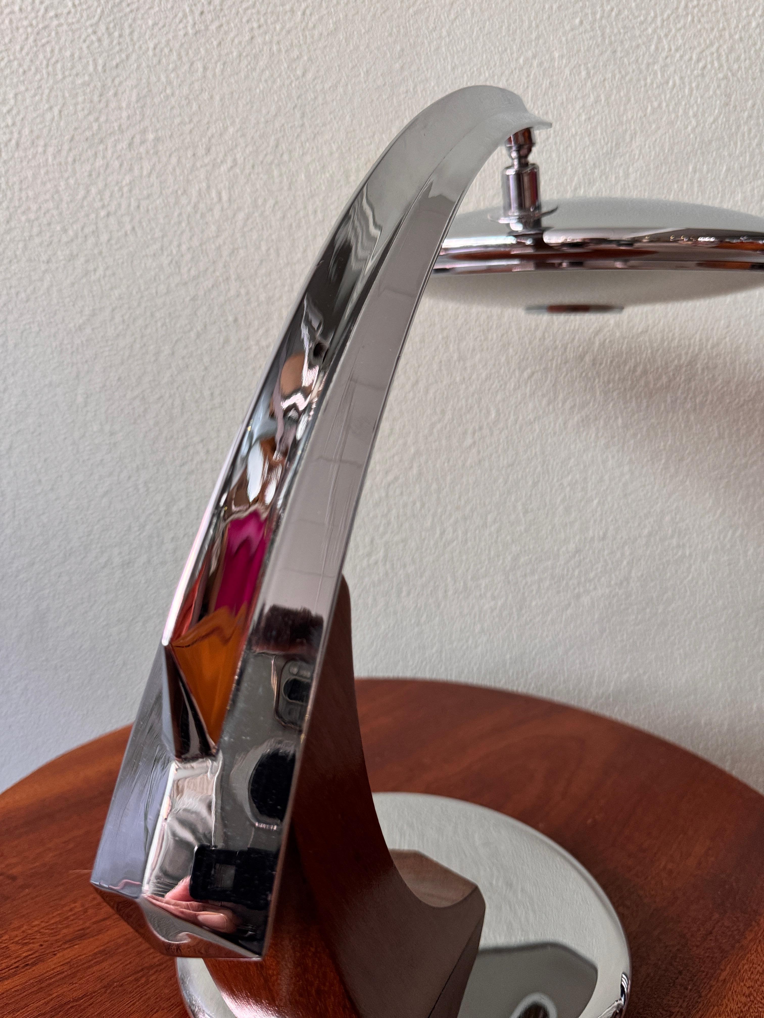 Mid-Century Chrome and Wood 