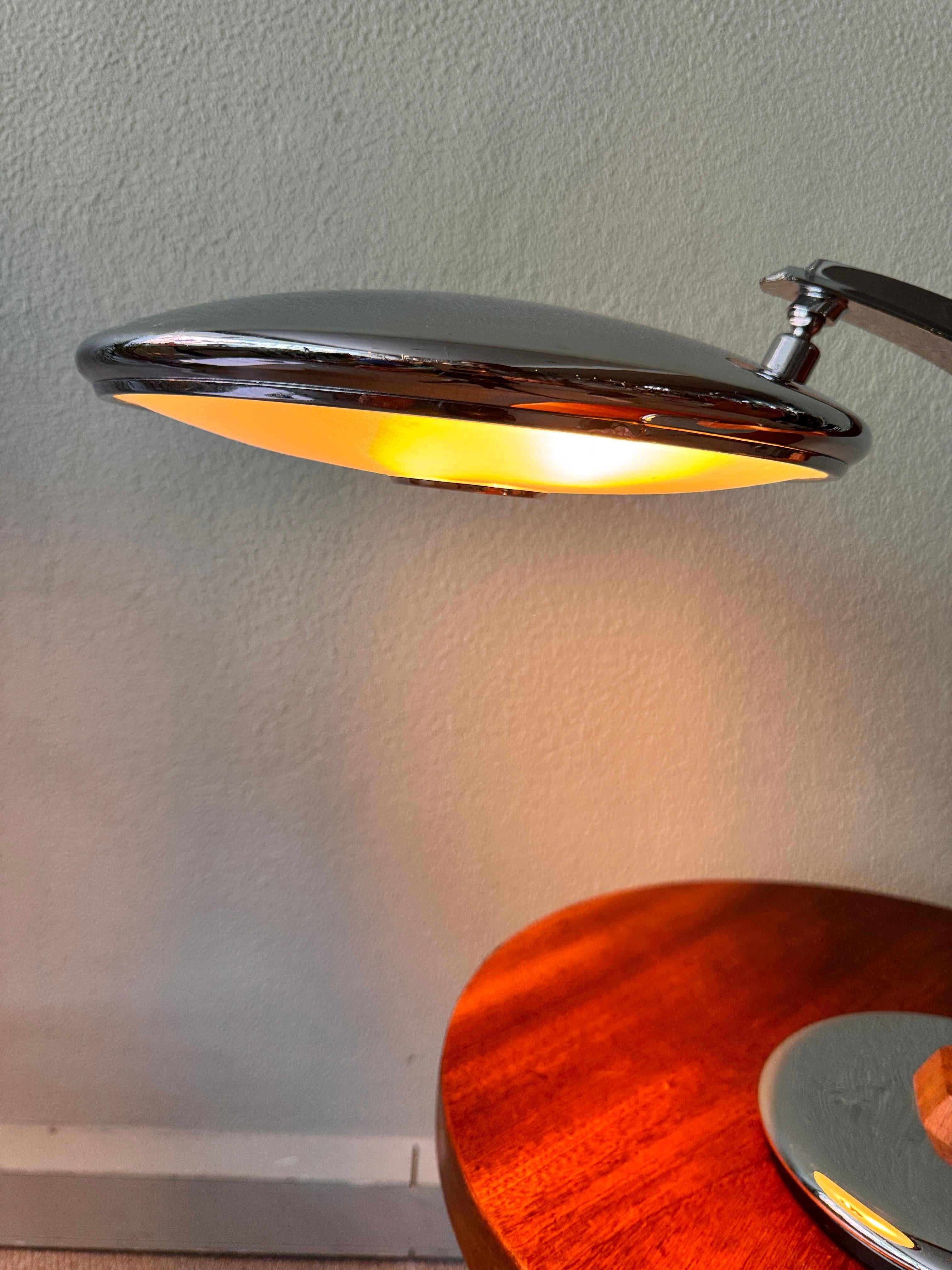 Mid-Century Chrome and Wood 