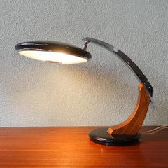 "Tiburón" Desk Lamp by Luis Peres de La Oliva for Grin Luz, 1960s