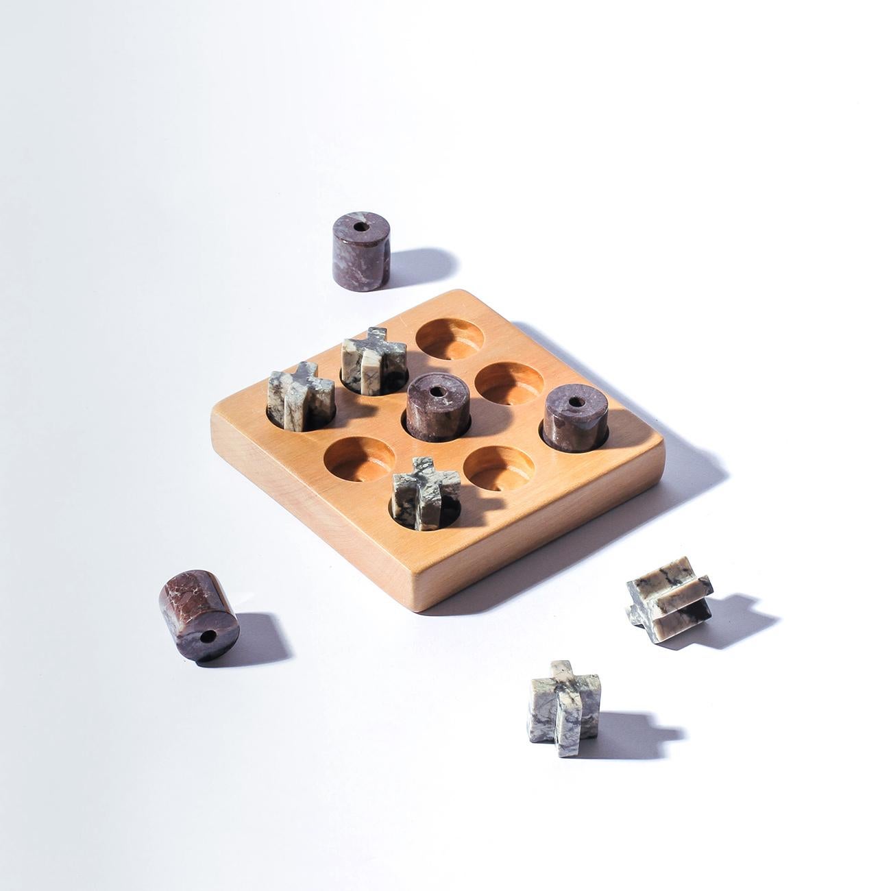 Peruviano Gioco di puzzle di pietre preziose Tic Tac Tac in vendita