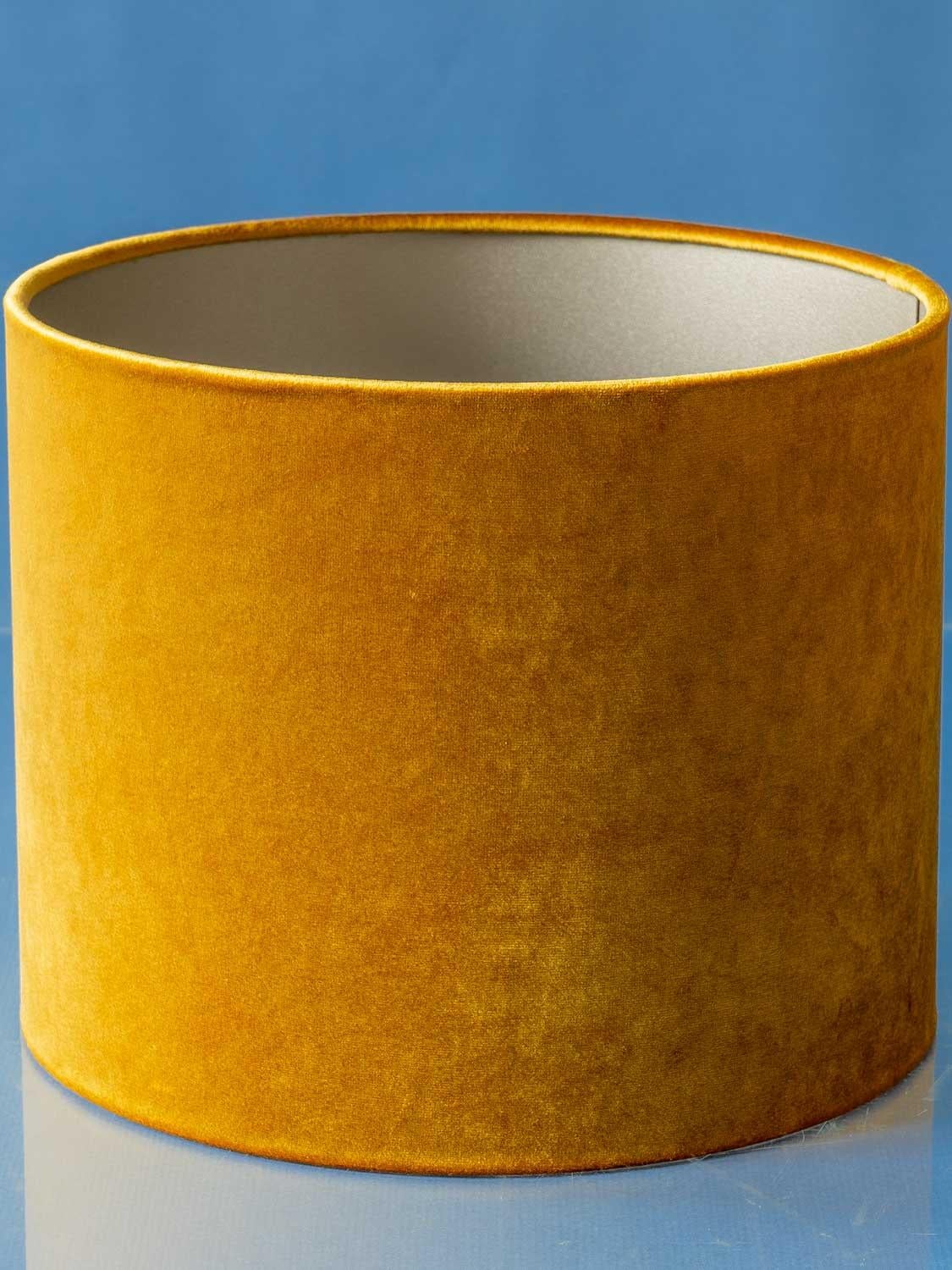 Tichelaar Makkum Hexagonal Delft Chinoiserie Lamp, New Velvet Shade (1948-1979) 3