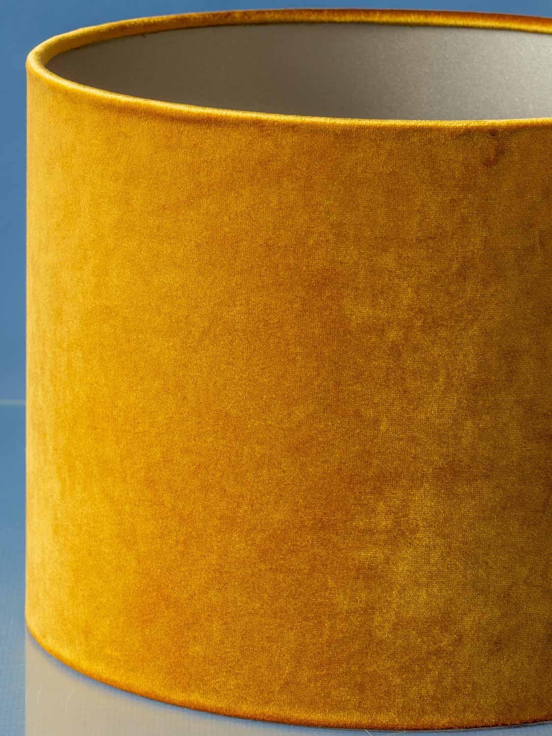 20th Century Tichelaar Makkum Hexagonal Delft Chinoiserie Lamp, New Velvet Shade (1948-1979)