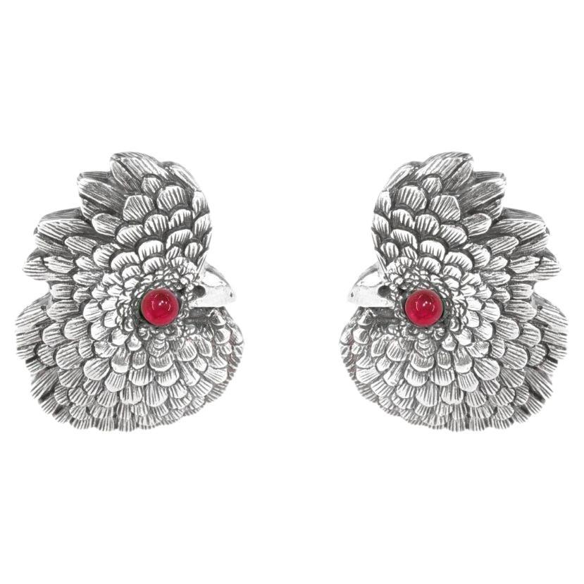 Personalized Sterling Silver Initial Cufflink - Piyera Silver