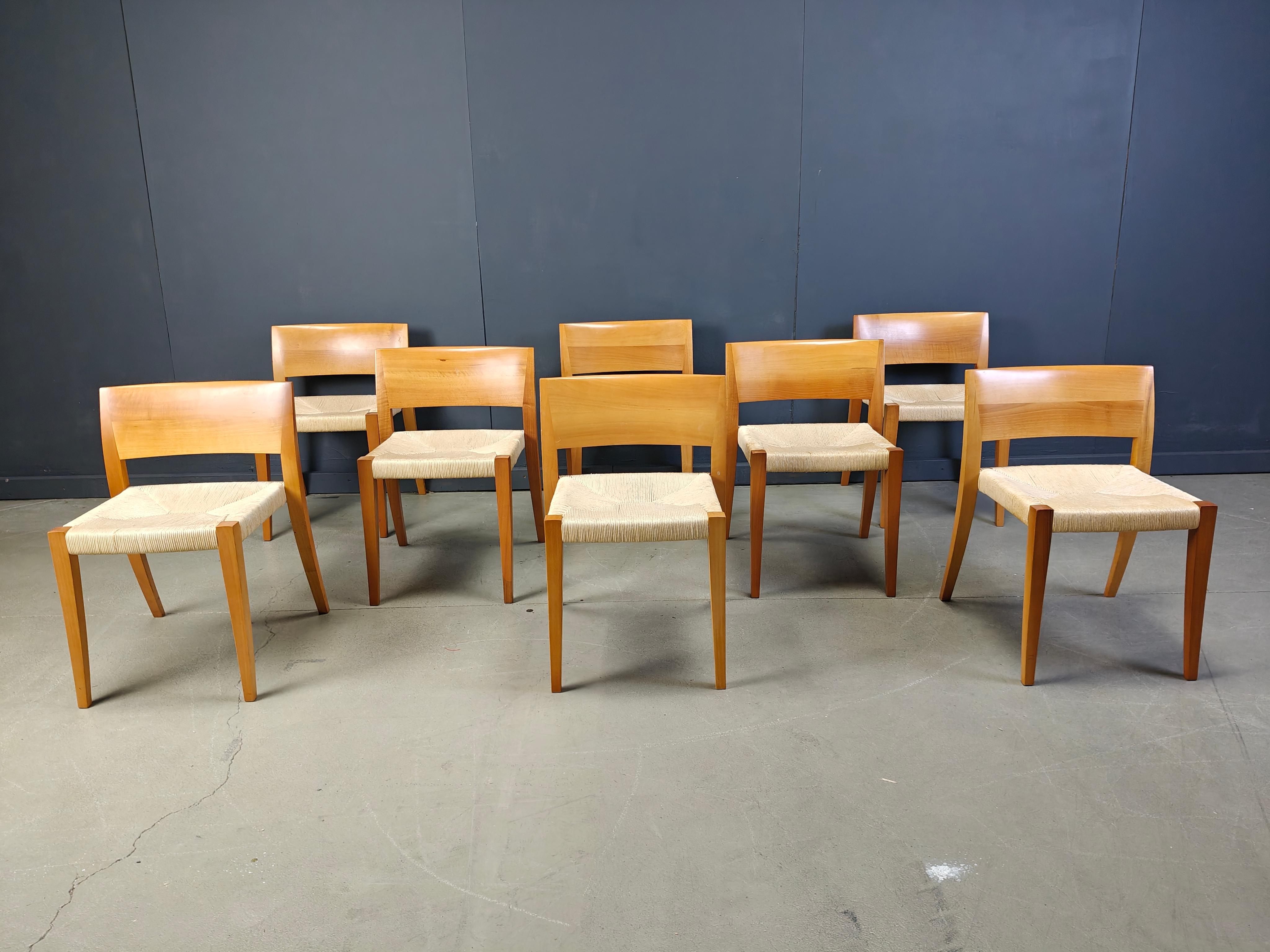 Sillas de comedor Ticino de Bruno Reichlin para Molteni, años 90 en venta 4