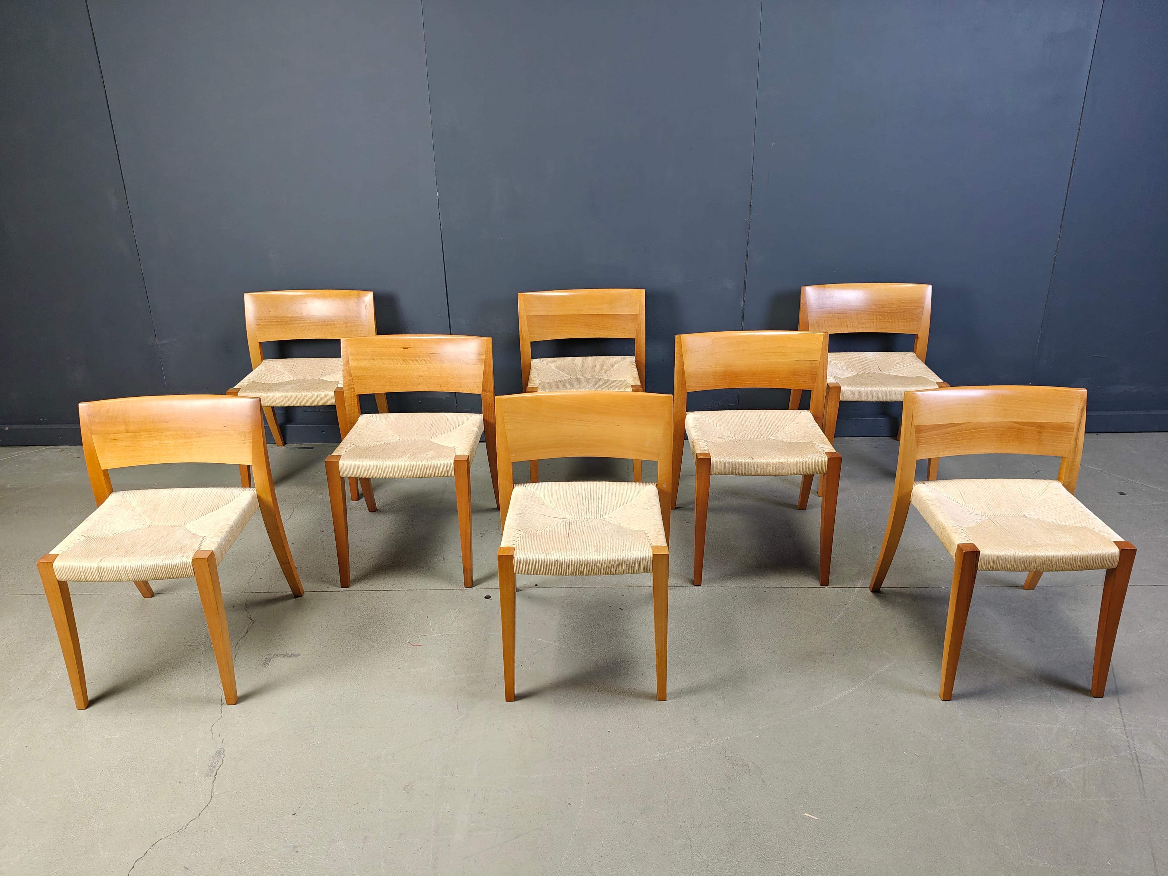 Sillas de comedor Ticino de Bruno Reichlin para Molteni, años 90 en venta 5