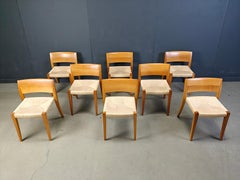 Ticino dining chairsby Bruno Reichlin for Molteni, 1990s