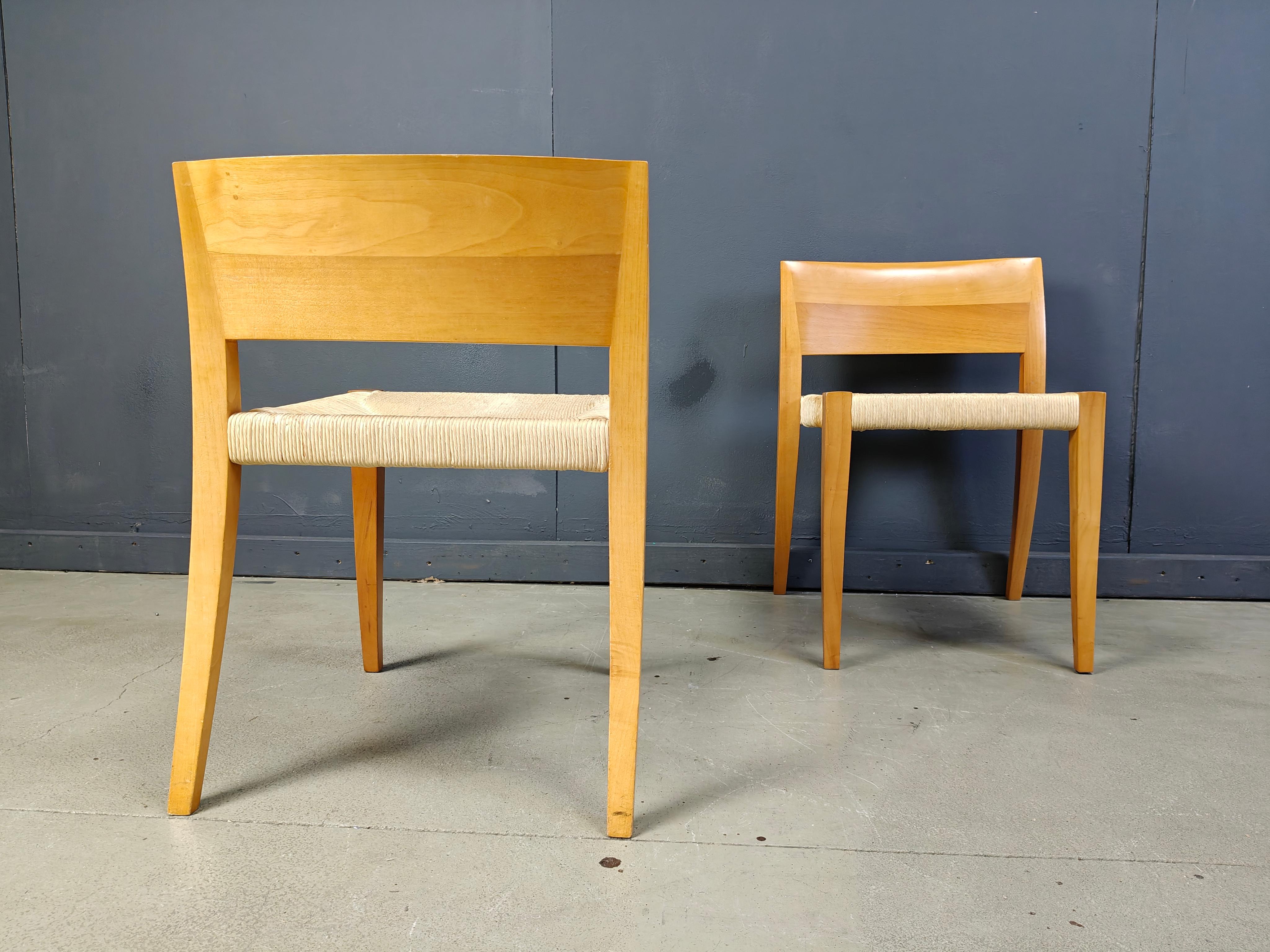 Sillas de comedor Ticino de Bruno Reichlin para Molteni, años 90 finales del siglo XX en venta