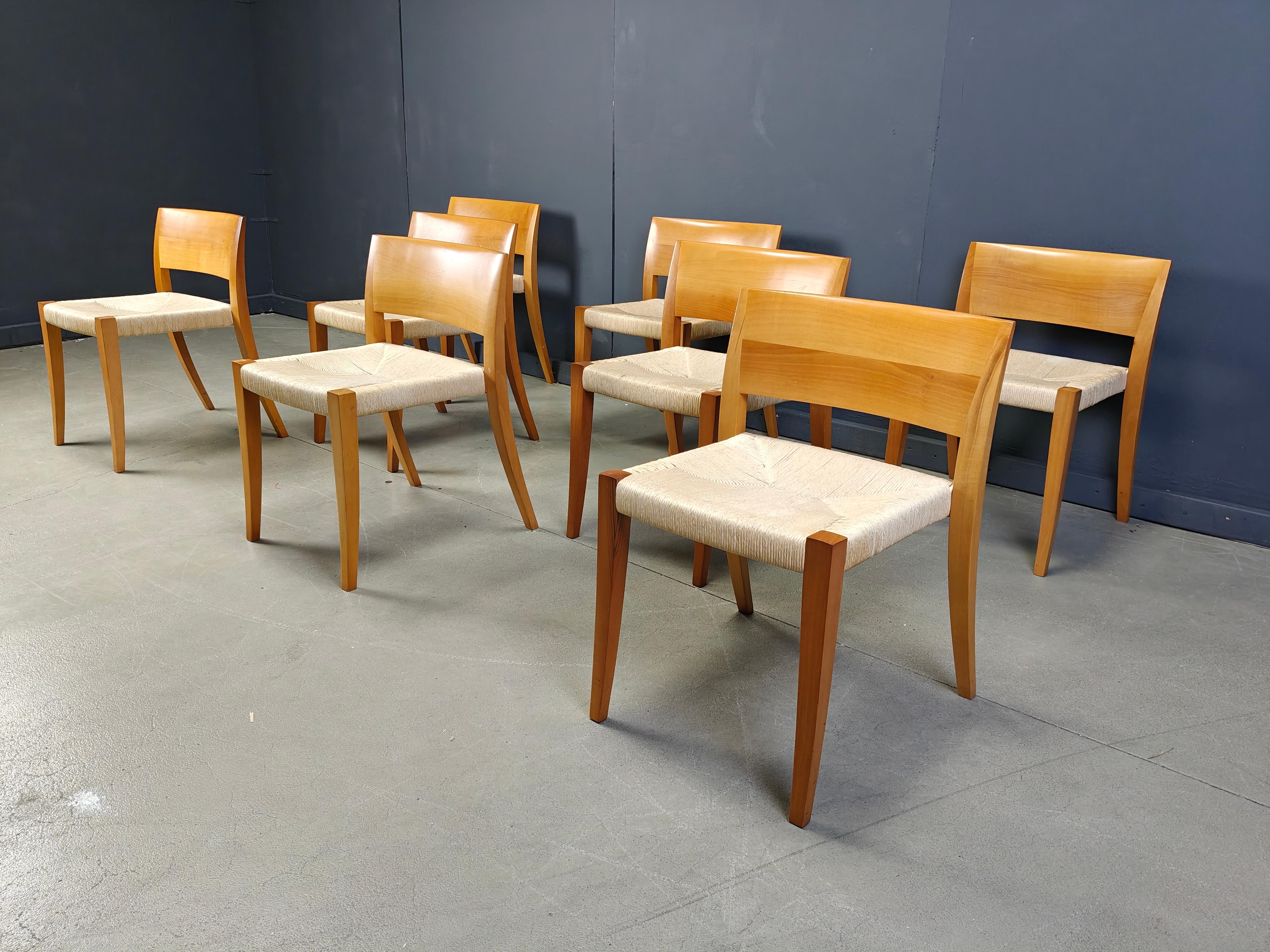 Sillas de comedor Ticino de Bruno Reichlin para Molteni, años 90 en venta 1
