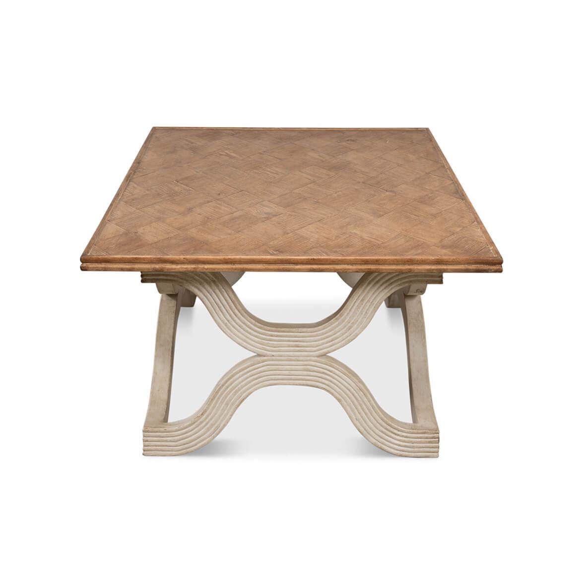 Organic Modern Tidal Flow Coffee Table For Sale