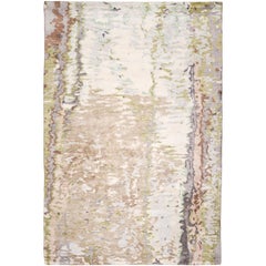 Tidal Hand-Knotted 10x8 Rug in Bamboo Silk by David Rockwell