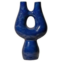Tide Contemporary Ceramic Vase and Candle Holder Handmade by Busra Ozdemir