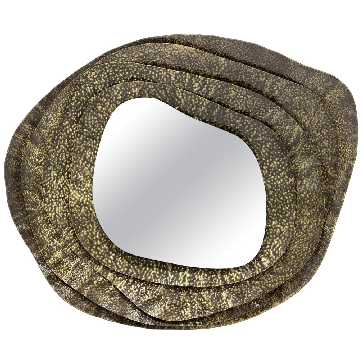 Tide Round Mirror