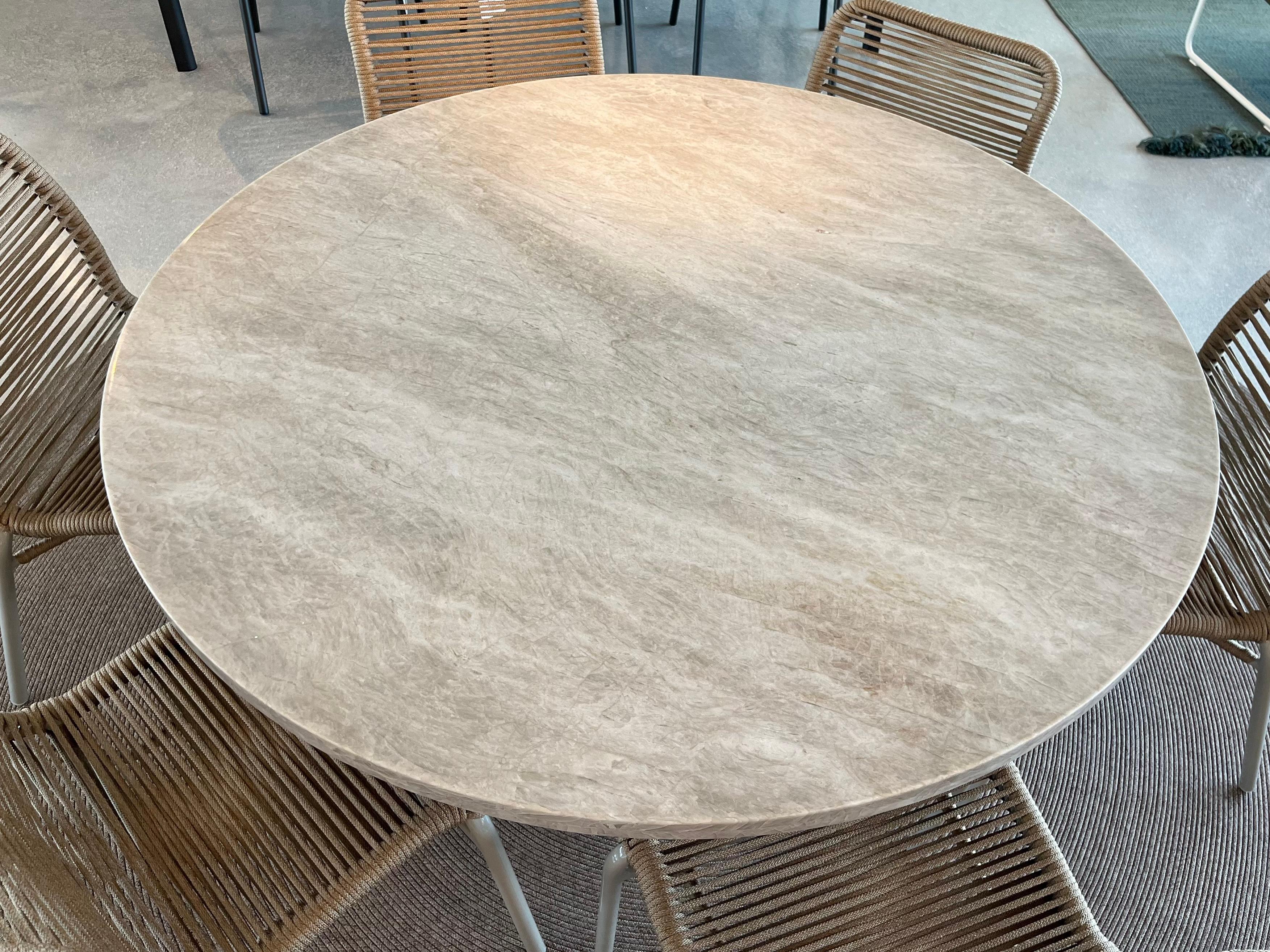Moderne Ensemble de salle à manger d'extérieur Tidelli - Table Spool et chaises Rio en vente