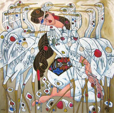 LeRoy Neiman - Shaq (Shaquille O'Neal / Los Angeles Lakers), LeRoy ...