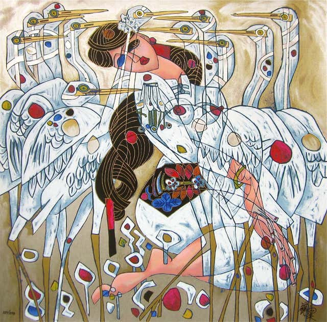 LeRoy Neiman - Shaq (Shaquille O'Neal / Los Angeles Lakers), LeRoy ...