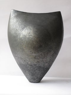 Black Moon, Abstract Ceramic Sculpture