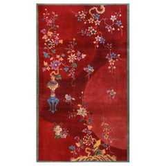 Antique Tientsin/Tianjin Art Deco Rug