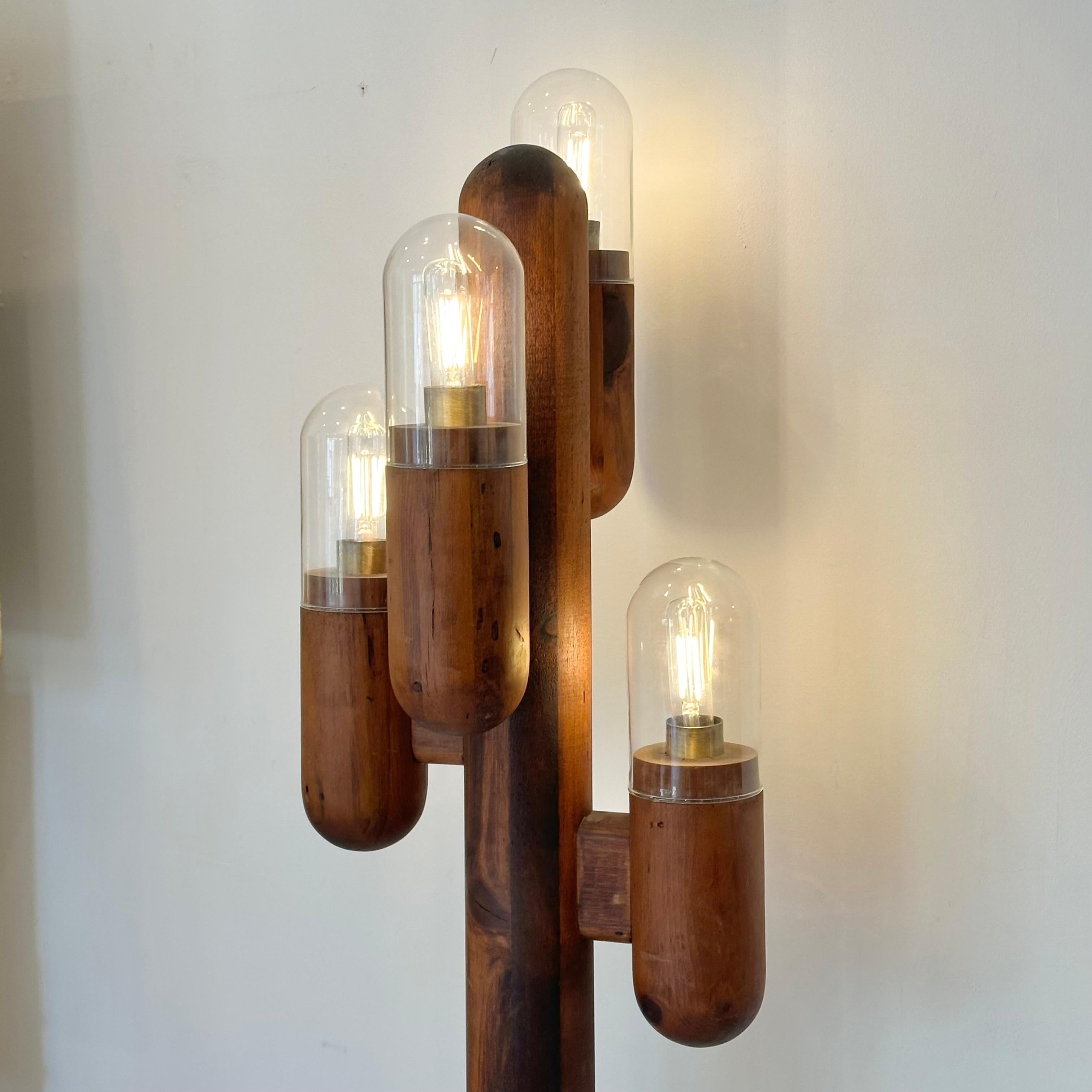 Tiered Cactus Floor Lamp, 1970s USA For Sale 4