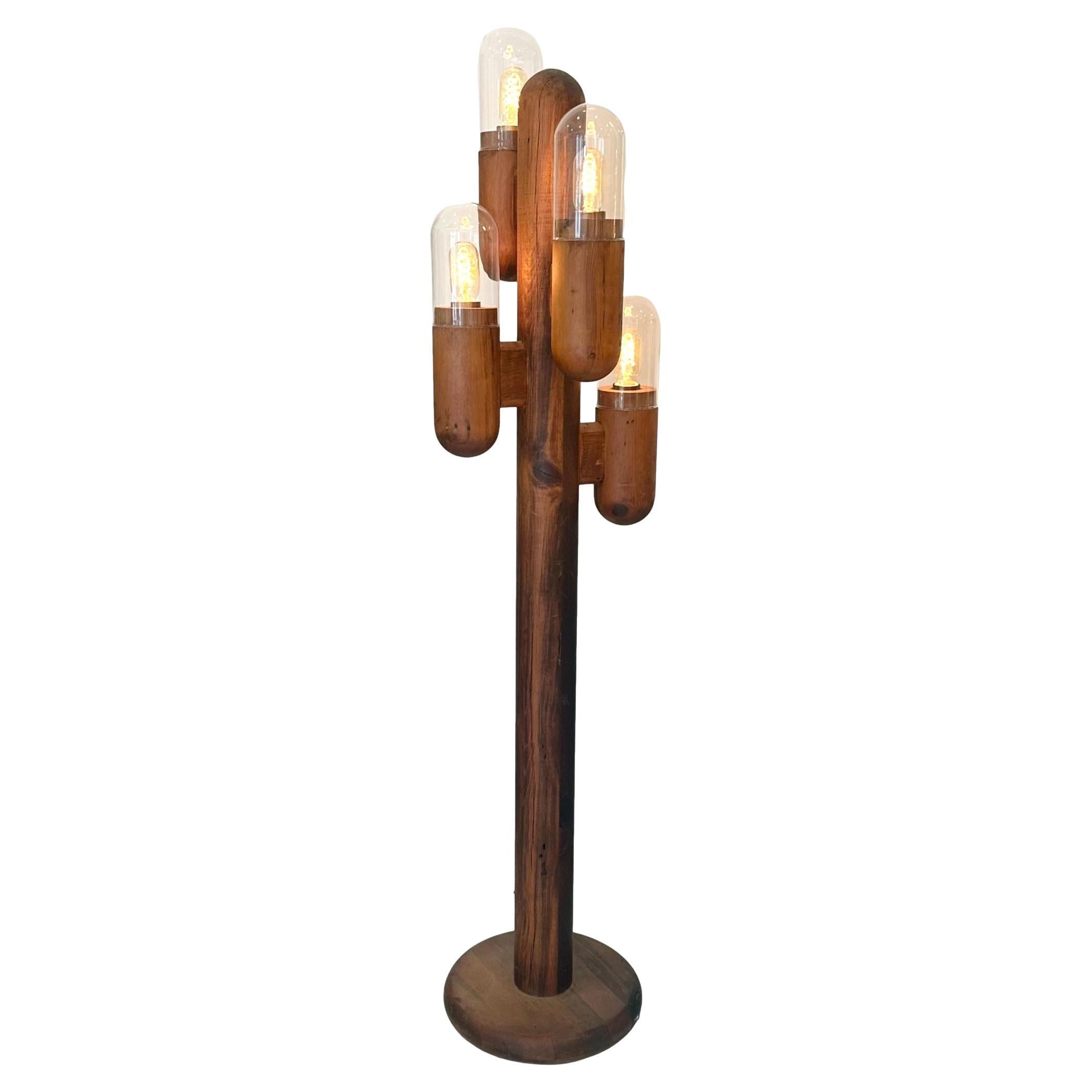 Tiered Cactus Floor Lamp, 1970s USA