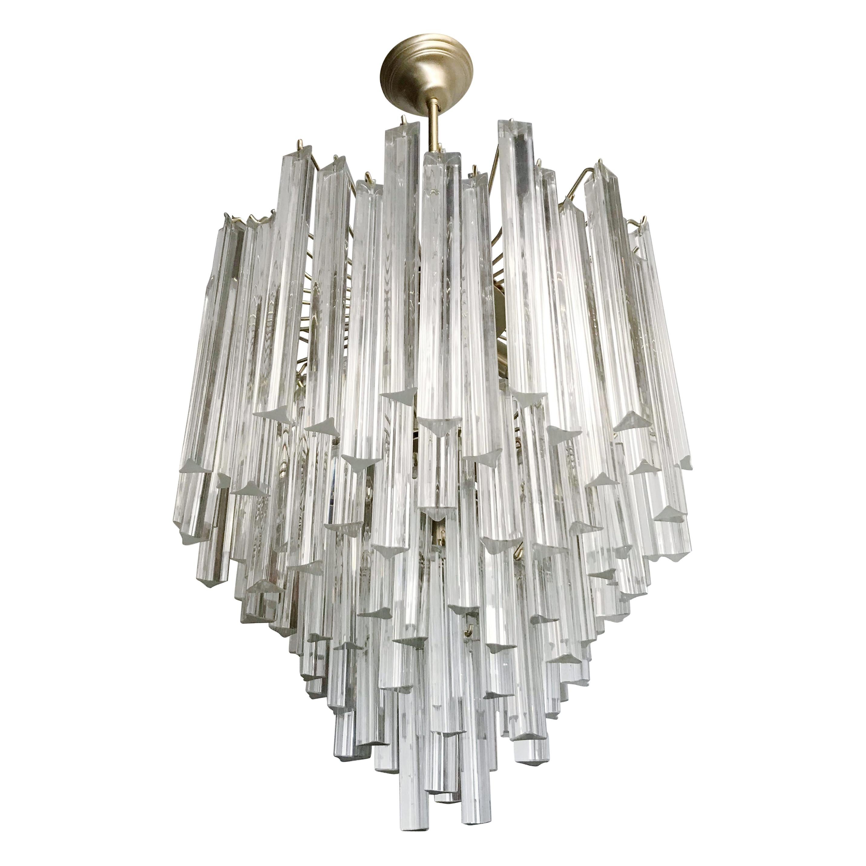 Tiered Chandelier by Venini