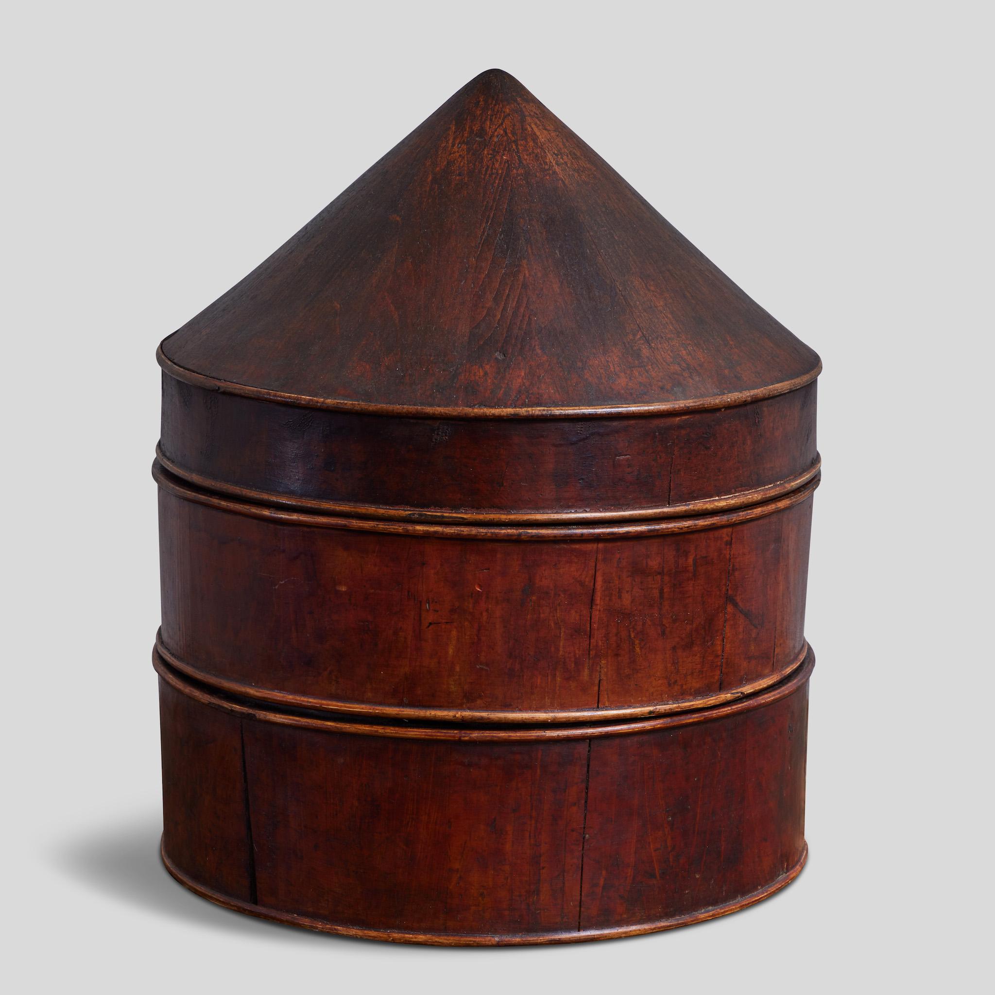Tiered Chinese Hat Box 1