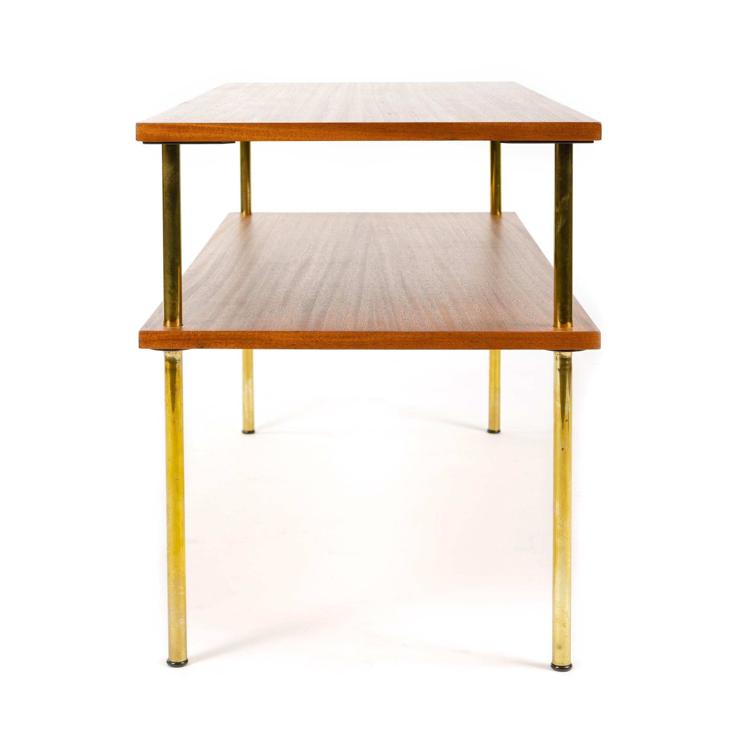American 1960s Tiered Console Table by Harvey Probber For Sale