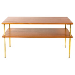 Vintage 1960s Tiered Console Table by Harvey Probber