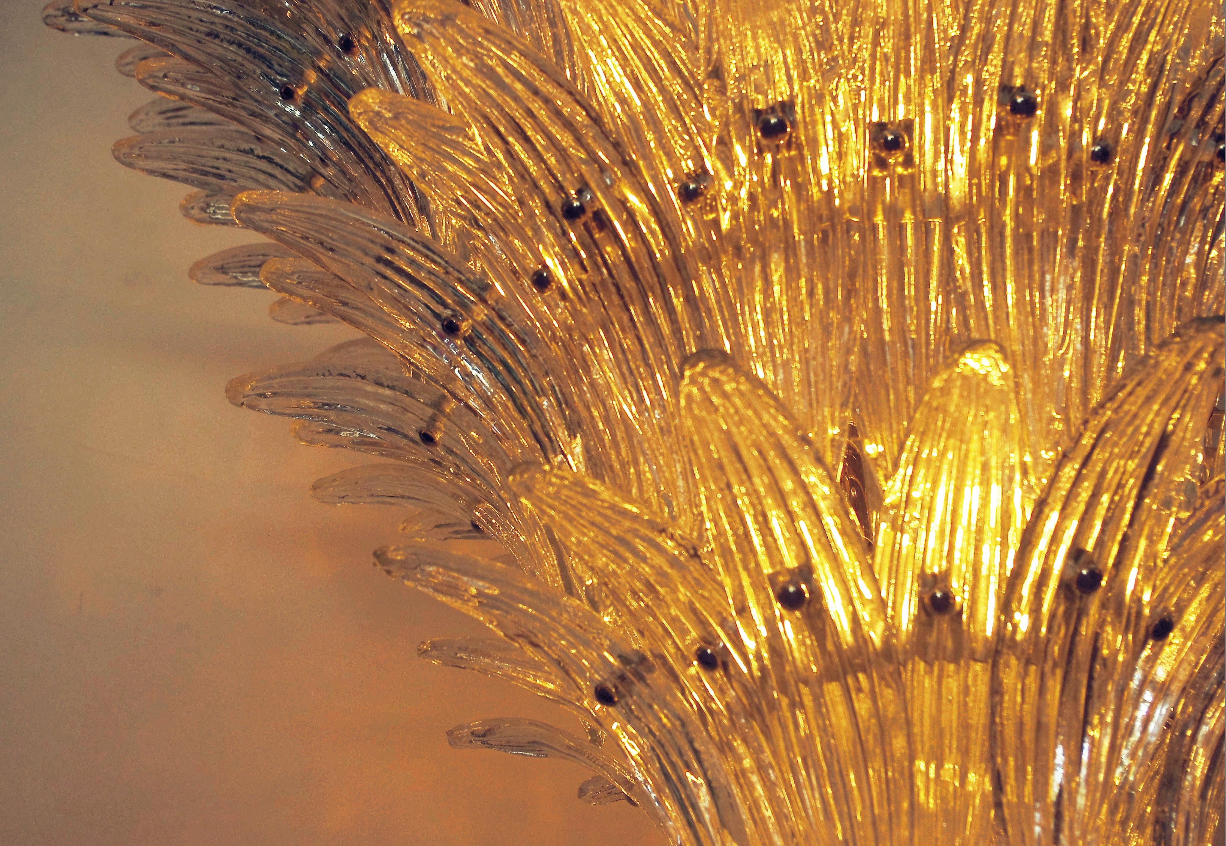 Tiered Palmette Chandelier by Fabio Ltd In New Condition For Sale In Los Angeles, CA