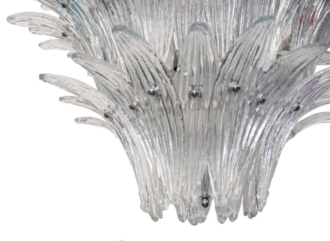 Italiano Lampadario a palmette a più livelli in vendita