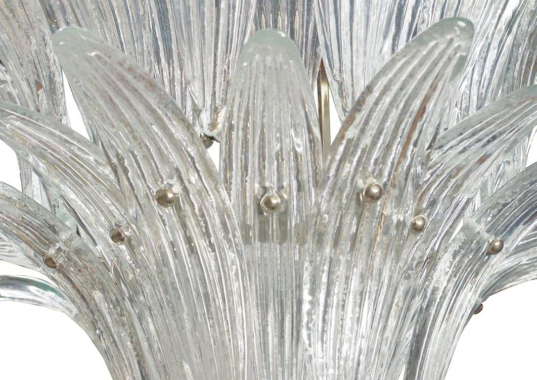 Italian Tiered Palmette Chandelier For Sale