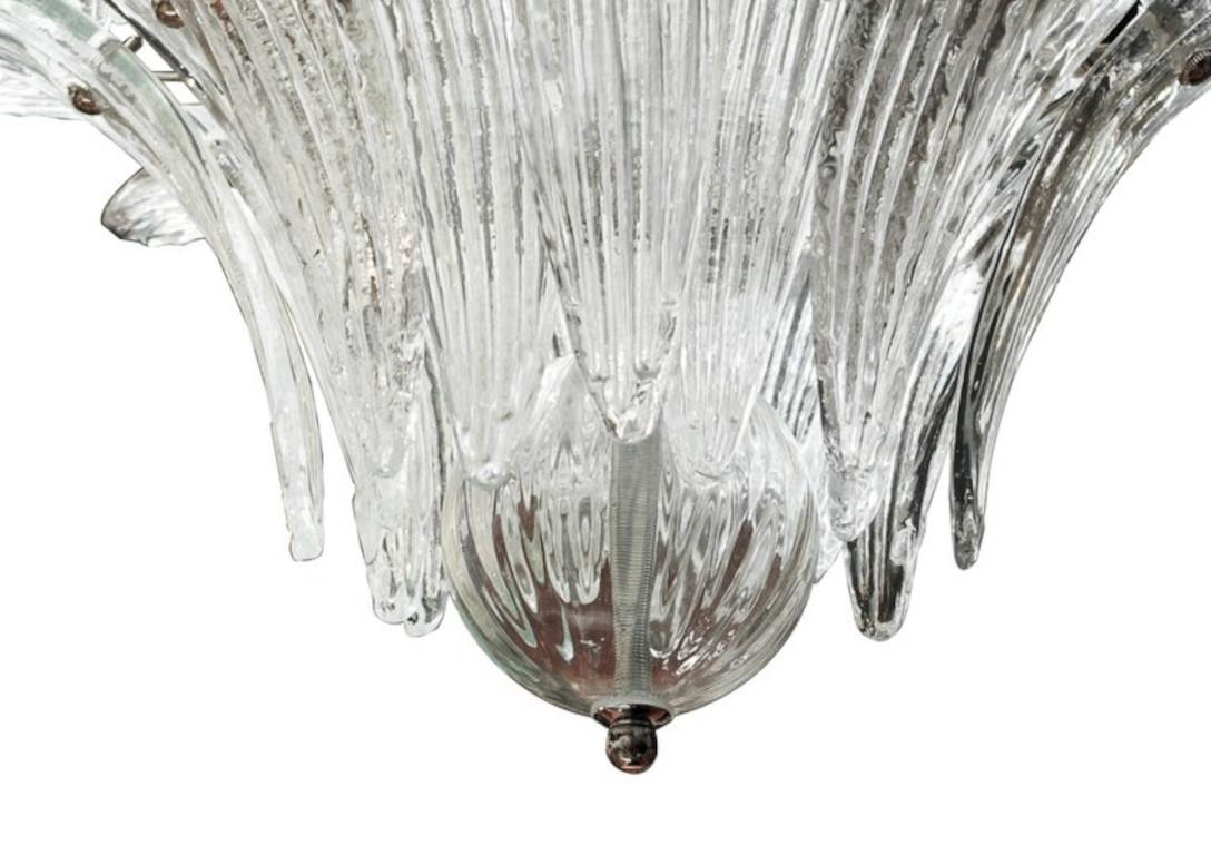 20th Century Tiered Palmette Chandelier For Sale
