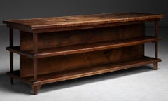 Tiered Wooden Console, England 1950