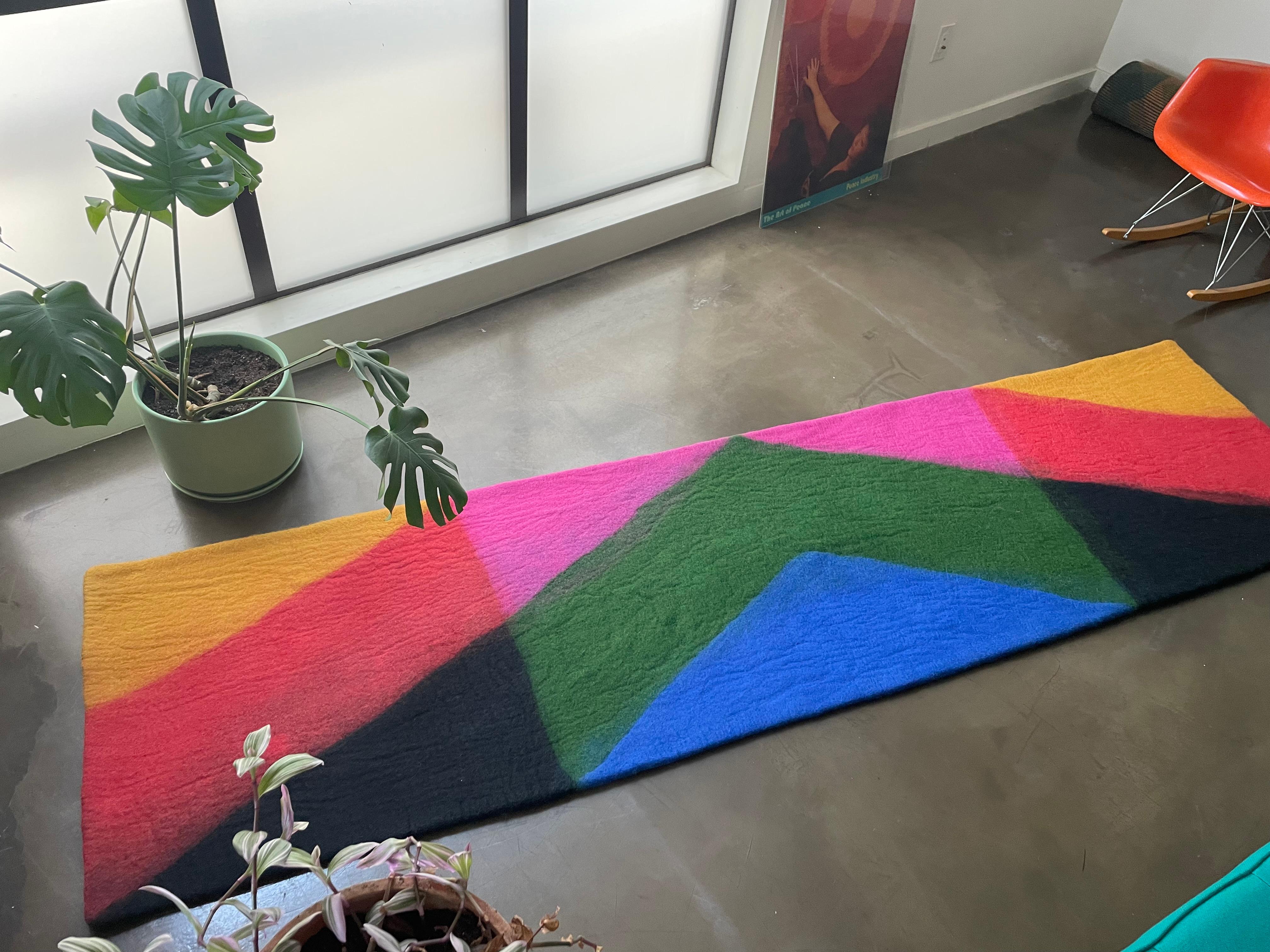 Nepalese Tappeto Tierra Runner Peace Industry (R) in vendita