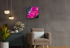 CORTIA NEBULA, Mixed Media on Wood Panel