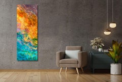 NEBULA DI GELISCO, tecnica mista su pannello di Wood