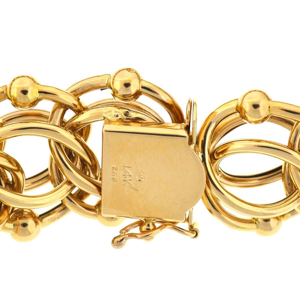 Tiffany & Co. 14 Karat Gold Interlocking Choker Necklace 1