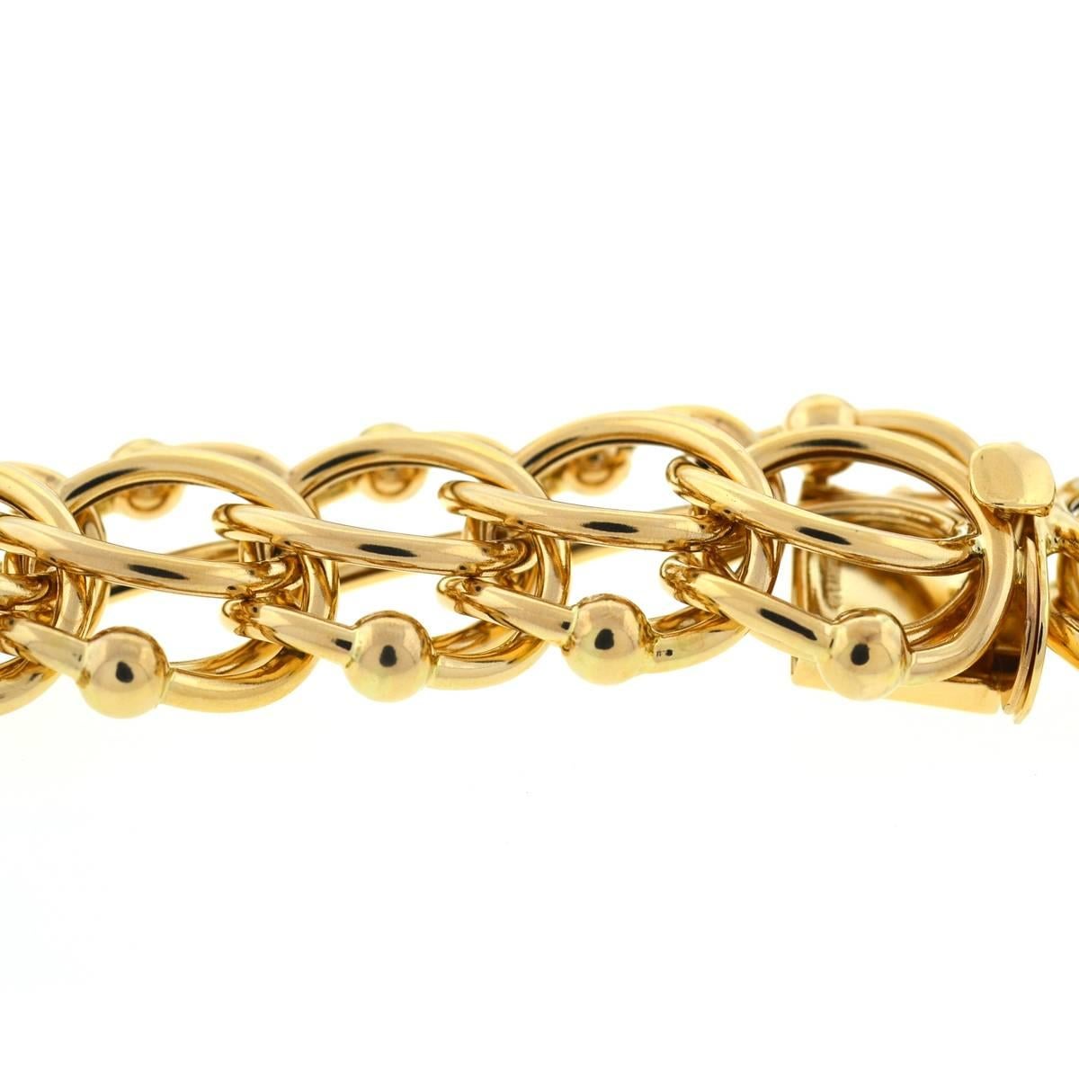 Tiffany & Co. 14 Karat Gold Interlocking Choker Necklace 2