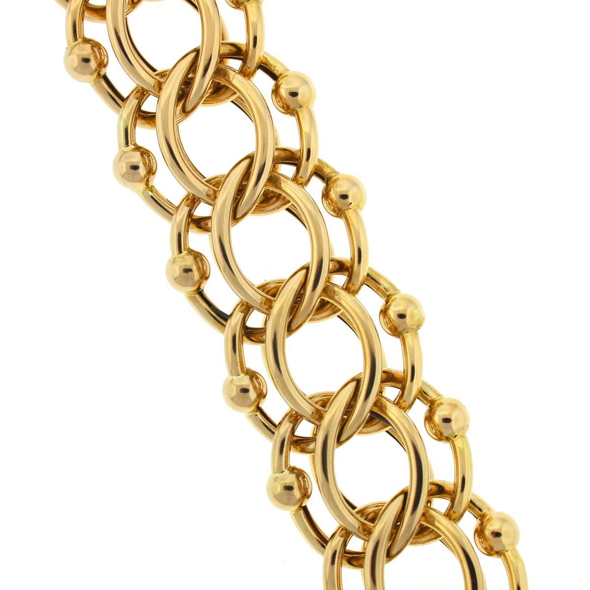 Company - Tiffany & Co
Style - Interlocking Choker Necklace
Metal - 14k Yellow Gold
Chain Length - 16