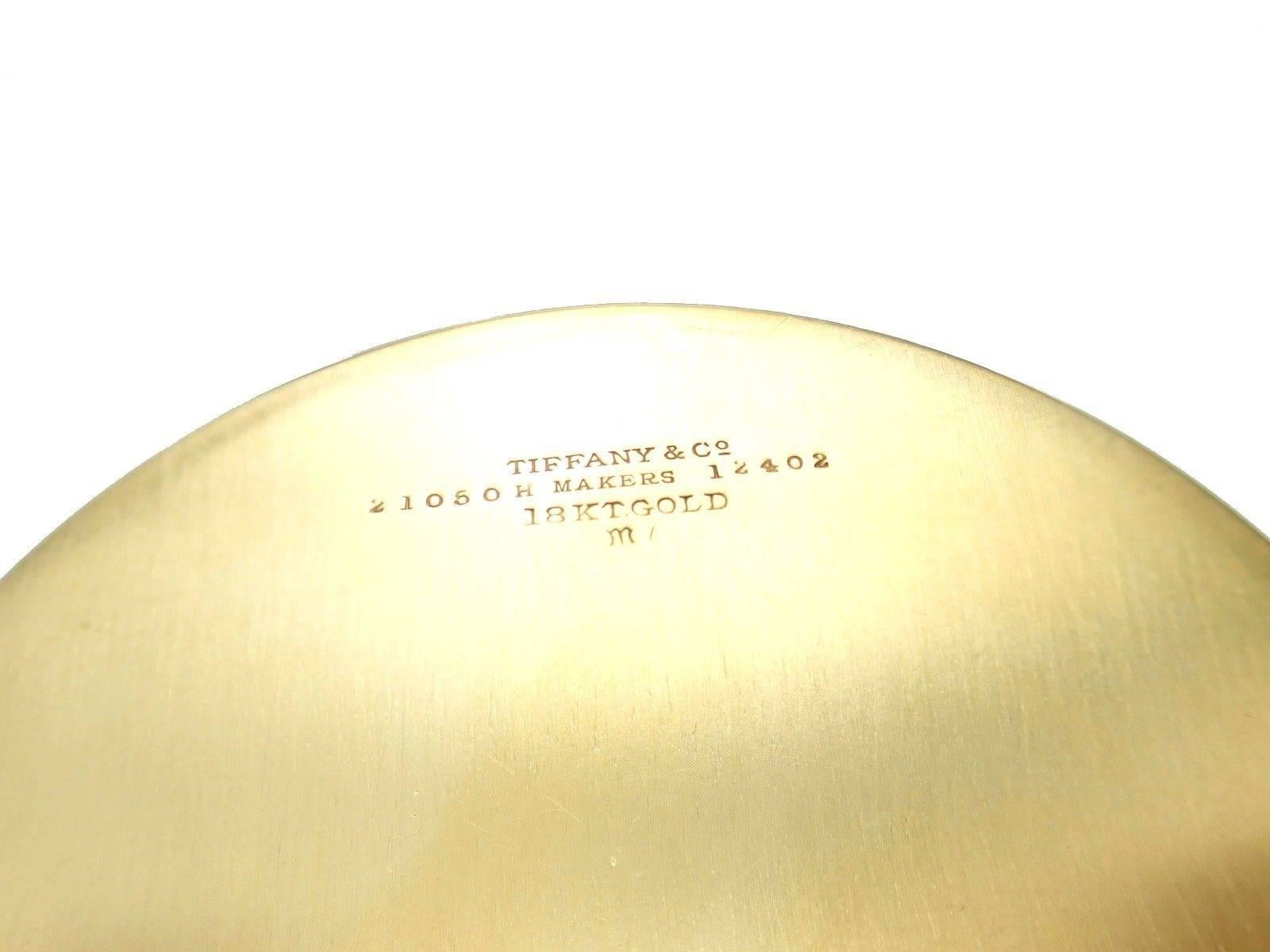 Tiffany & Co Antique Solid Gold Circa 1910 Box Jar 2