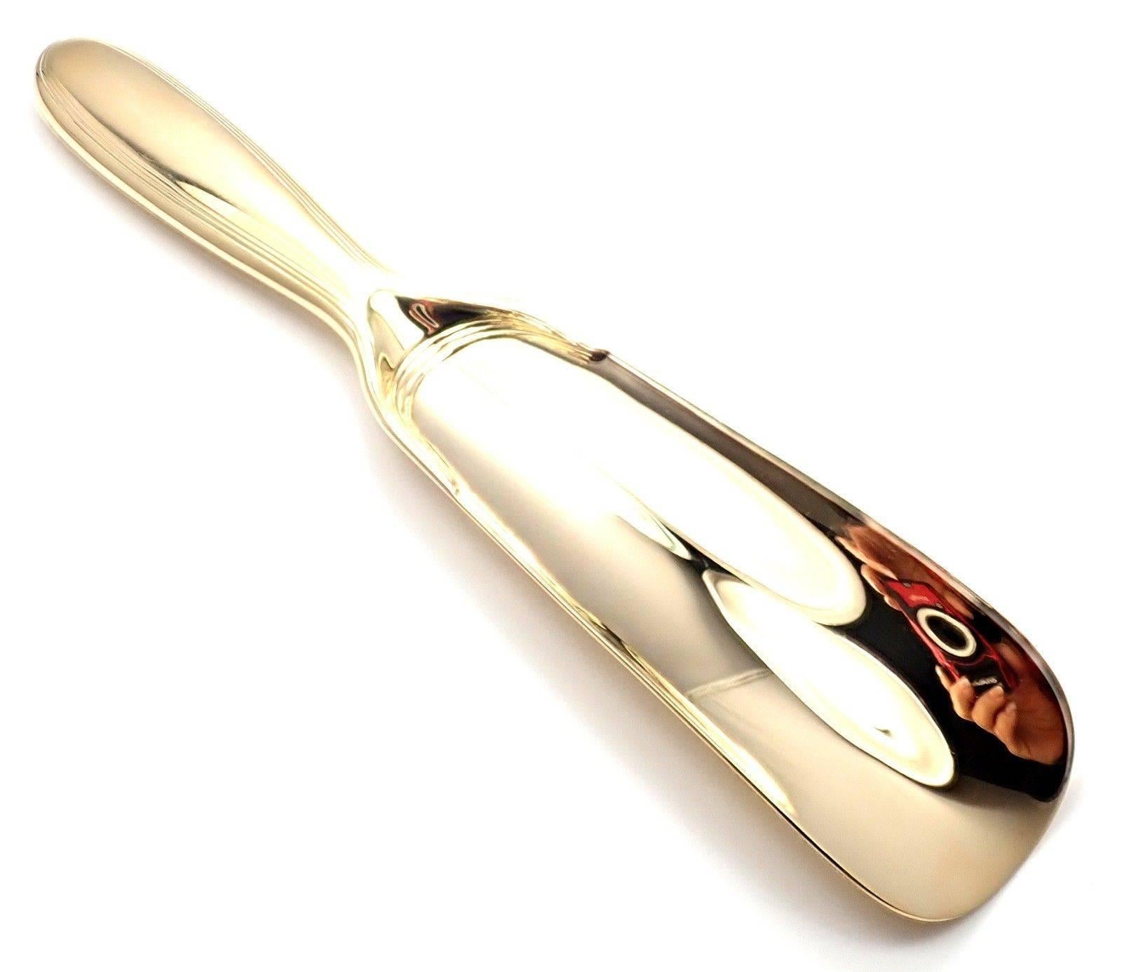 Women's or Men's Tiffany & Co. Antique Solid Gold Shoe Horn