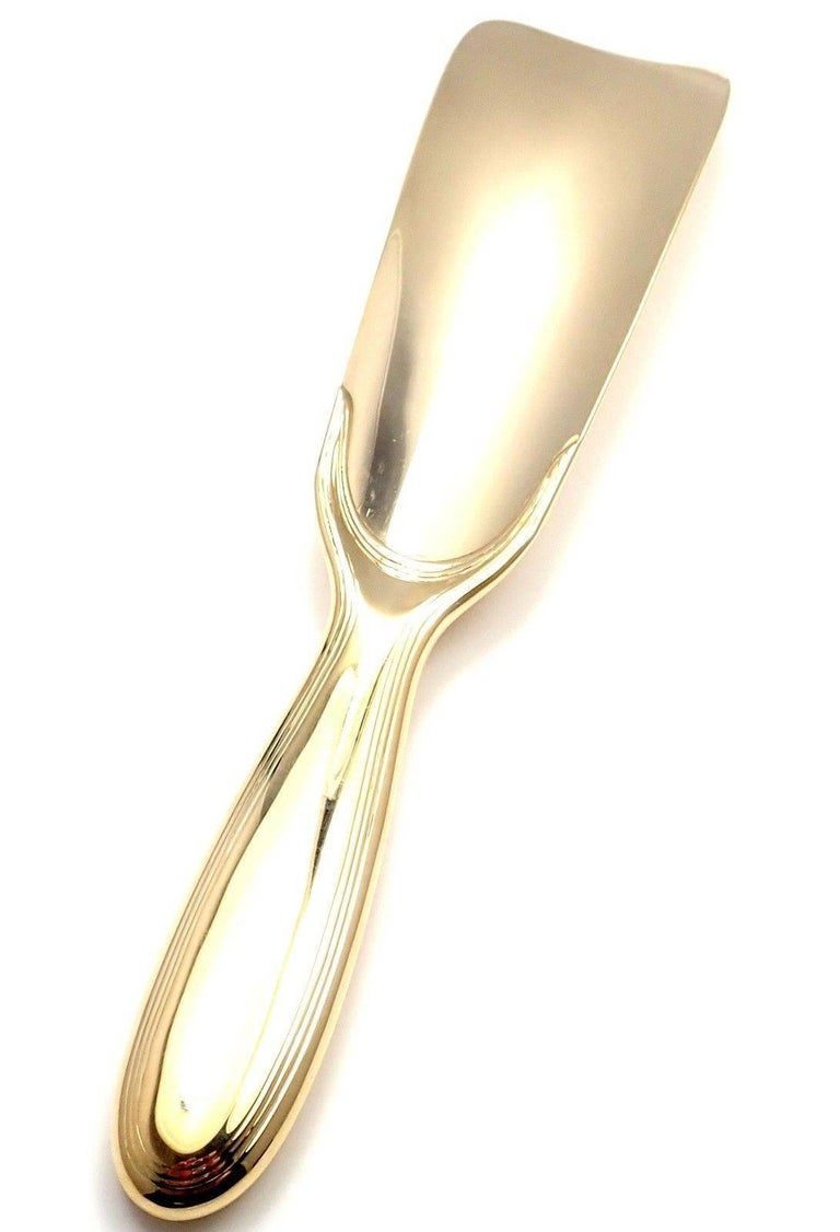 Tiffany and Co. Antique Solid Gold Shoe Horn at 1stDibs