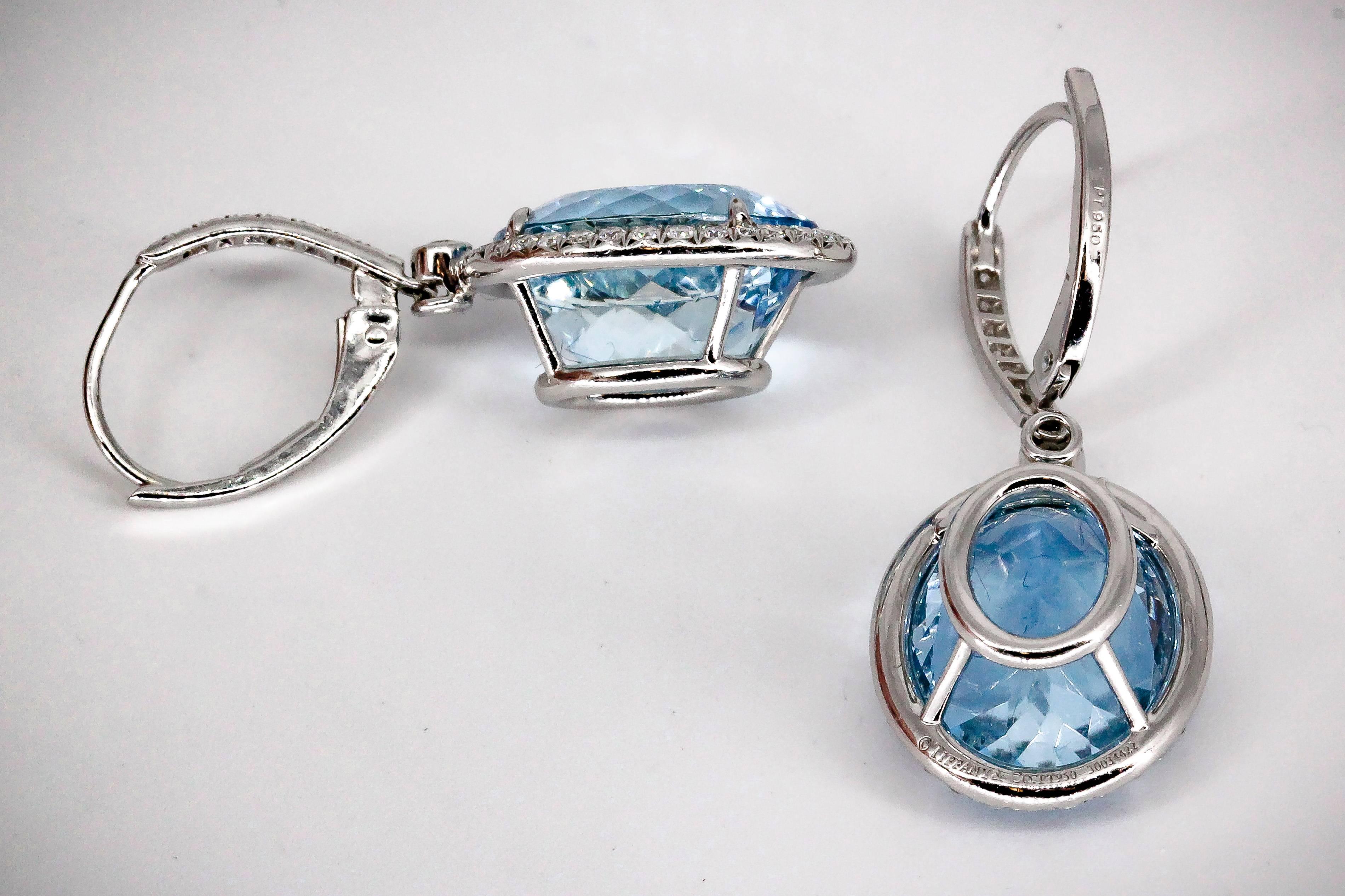 aquamarine earrings tiffany