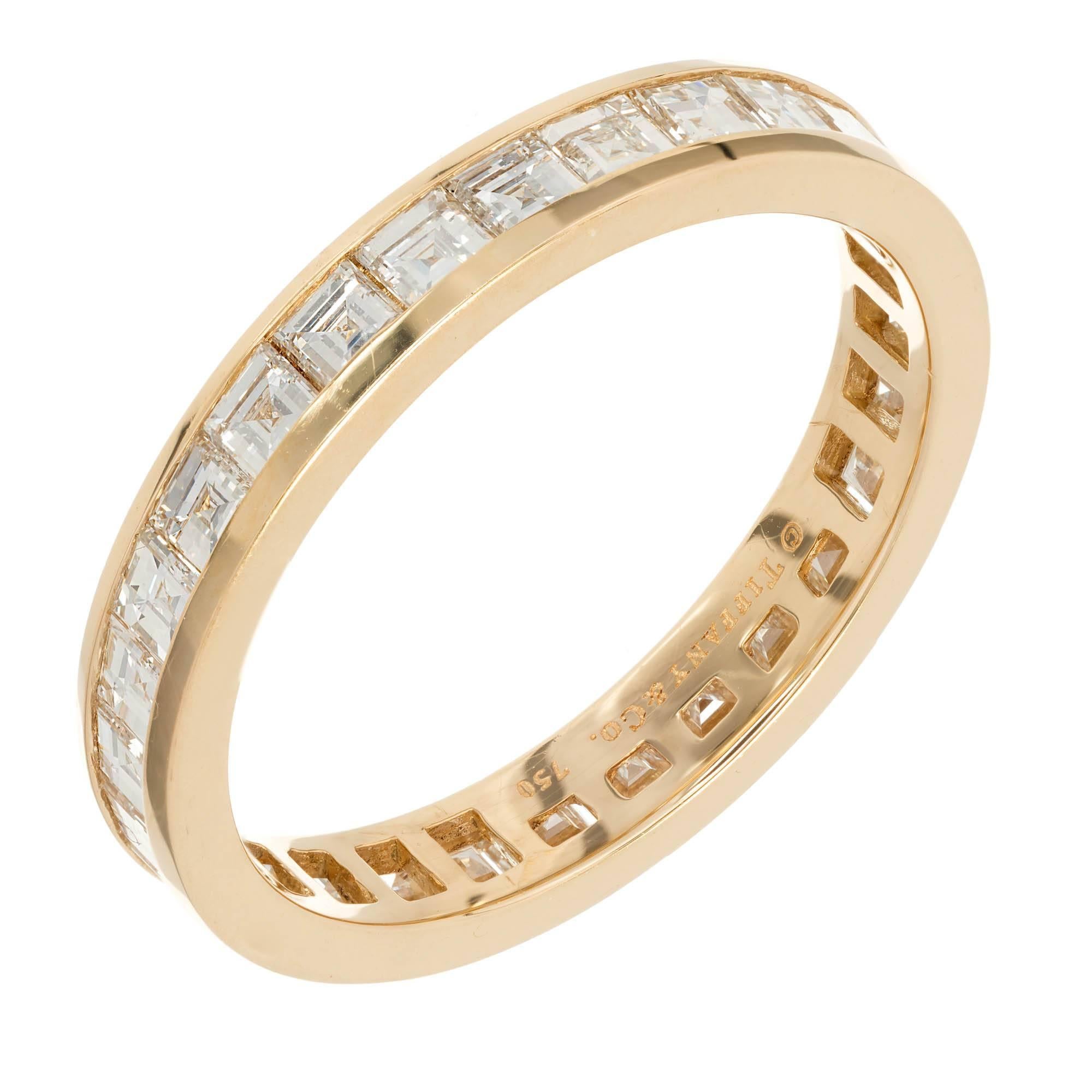 Tiffany & Co. 1.70 Carat Channel Diamond Eternity Band Ring