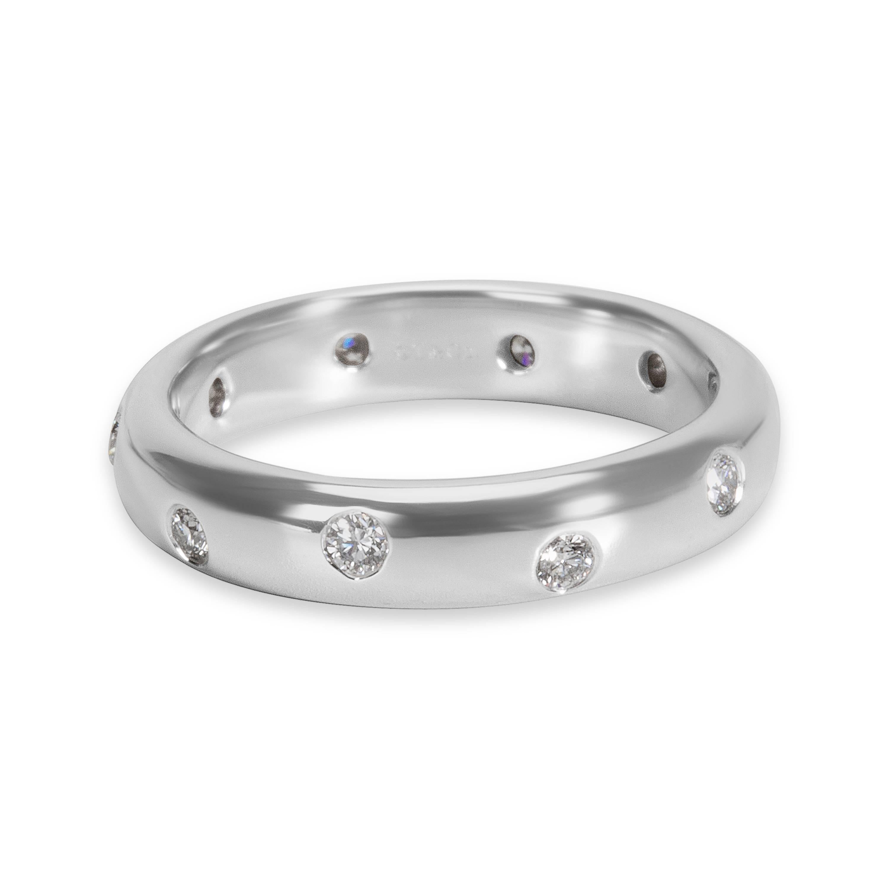 Modern Tiffany & Co. Etiole Diamond Band in Platinum 0.22 Carat