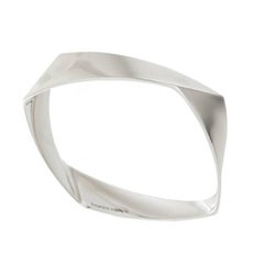 Tiffany & Co. Frank Gehry Sterling Bangle Bracelet