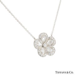Tiffany & Co. Garden Flower Necklace 1.86ct
